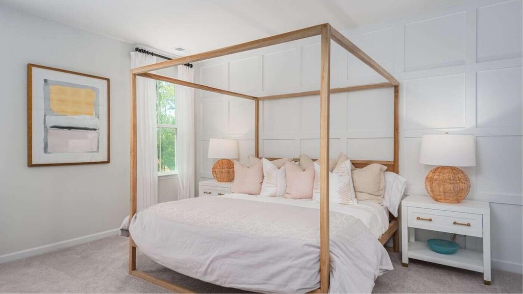 Furnished interior view inside a new home in , Summerville (Image 7).