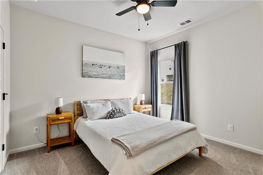 Furnished interior view inside a new home in , Cartersville (Image 26).