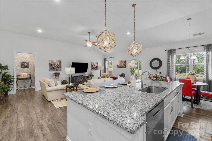 Furnished interior view inside a new home in , Elgin (Image 25).