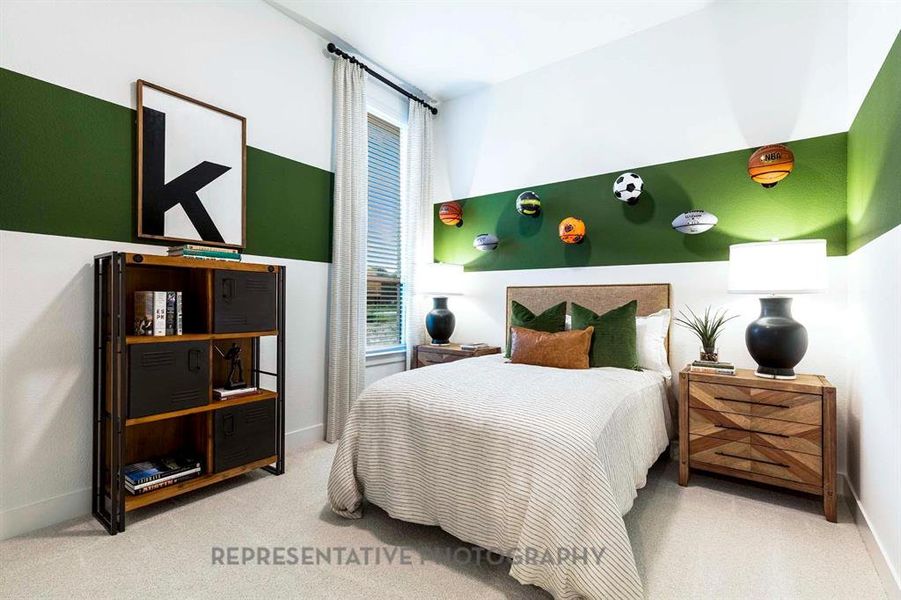 Furnished interior view inside a new home in Devonshire, Forney (Image 15).