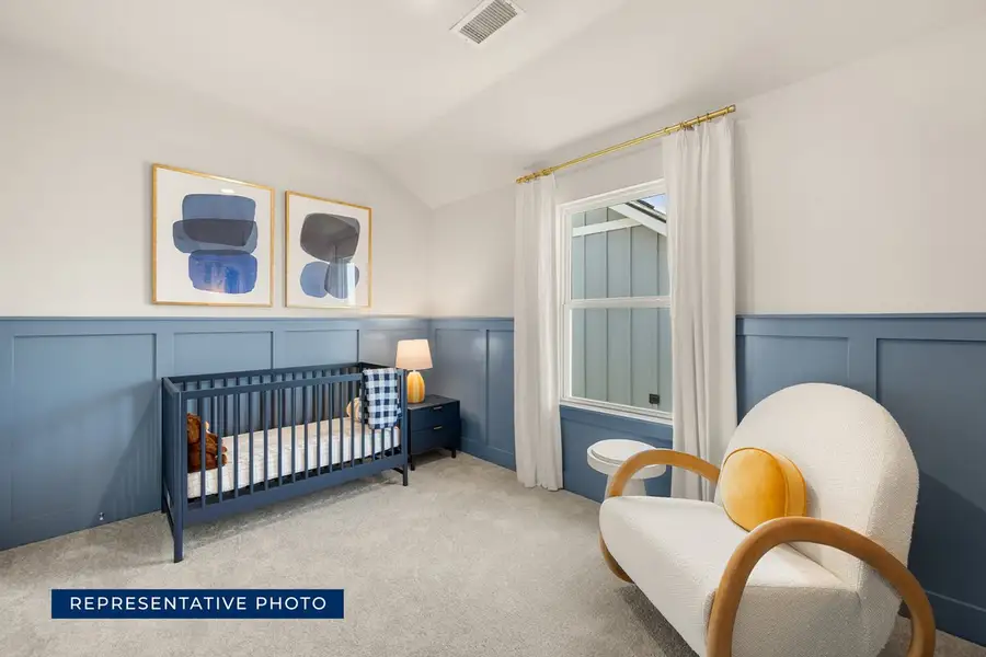 Representative furnished interior of a home built from the Harrison F by First Texas Homes in Oaklawn, Van Alstyne (Image 15).