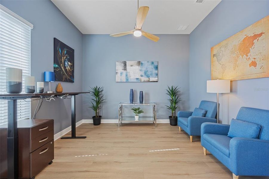 Furnished interior view inside a new home in Del Webb Sunbridge, St. Cloud (Image 5).