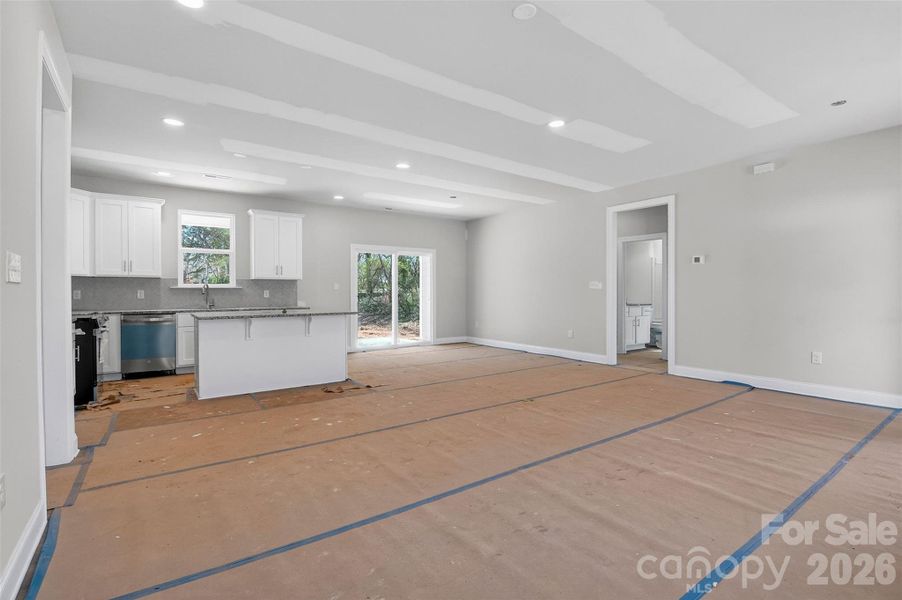 In-progress construction of a new home in , Statesville, NC (Image 24).