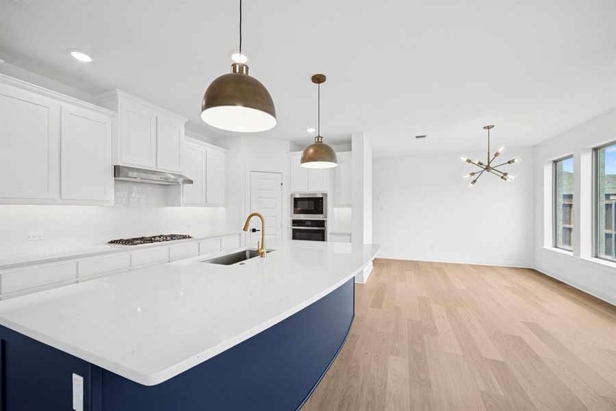 Furnished interior view inside a new home in Karis - Cottage Series, Crowley (Image 15).