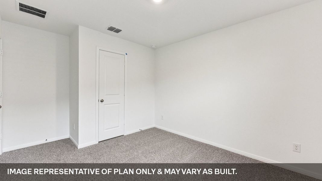 Representative unfurnished interior of a home built from the The Glendale by D.R. Horton in Southgrove, Kyle (Image 28).