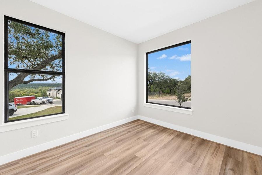 Spacious, unfurnished interior of a new home in Riverstone, Georgetown (Image 24). Spacious, unfurnished interior of a new home in Riverstone, Georgetown (Image 24).