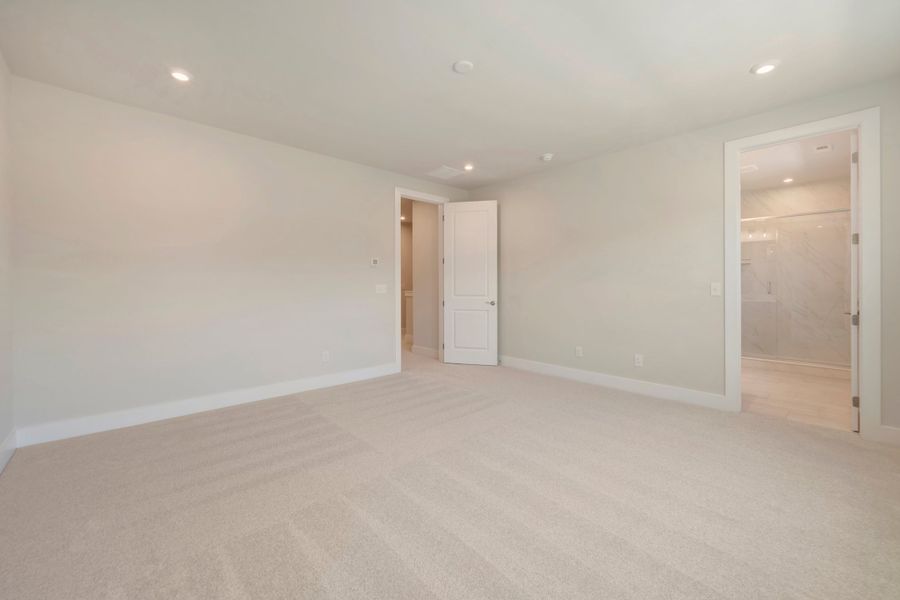 Spacious, unfurnished interior of a new home in Seven Oaks, Belmont (Image 15). Spacious, unfurnished interior of a new home in Seven Oaks, Belmont (Image 15).