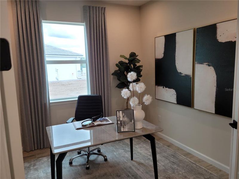 Furnished interior view inside a new home in Brightmore at Wellen Park, Venice (Image 9).