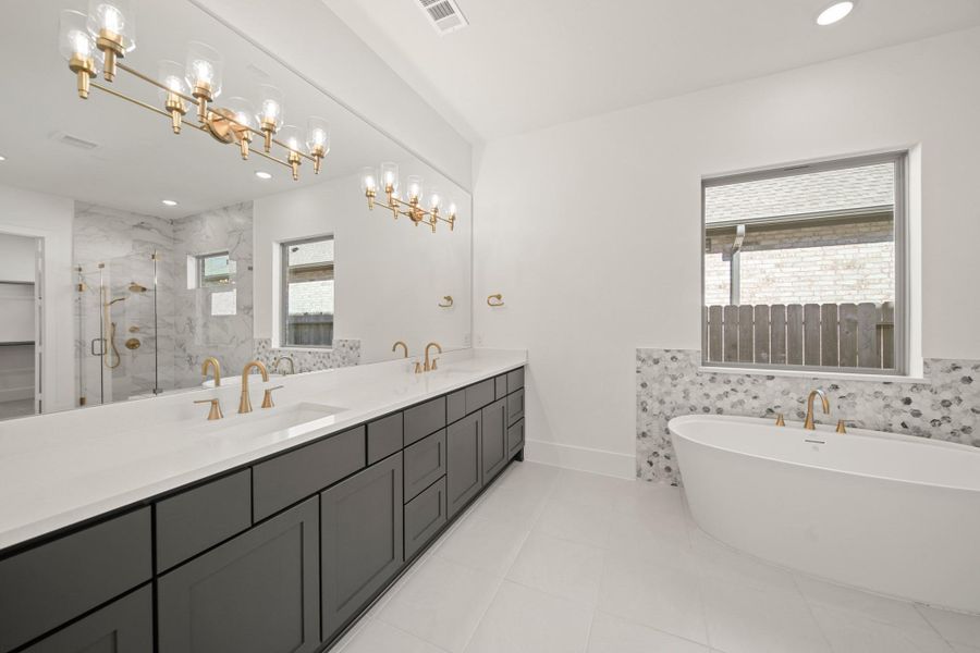 Furnished interior view inside a new home in Weston Lakes, Fulshear (Image 5).