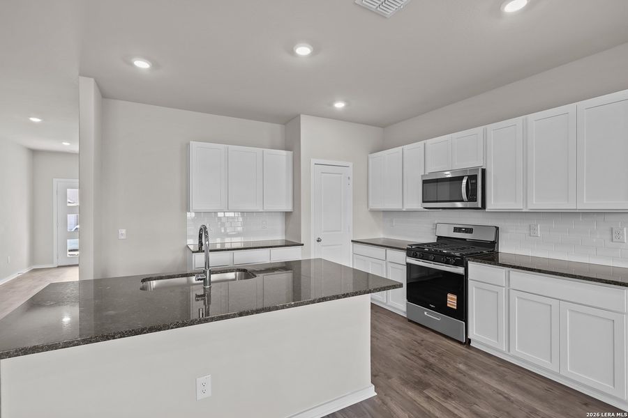 Furnished interior view inside a new home in Summerlin, San Antonio (Image 11).