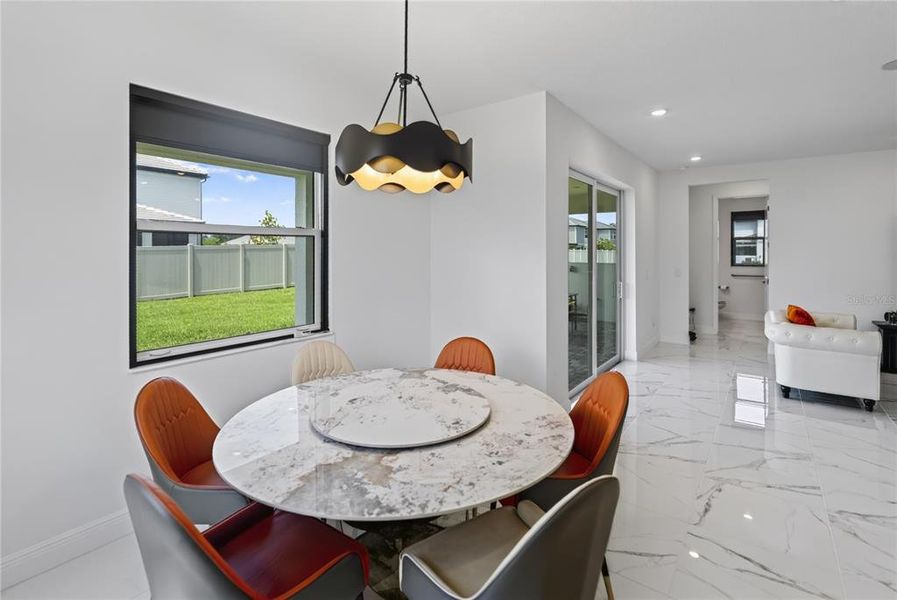 Furnished interior view inside a new home in , Sarasota (Image 56).
