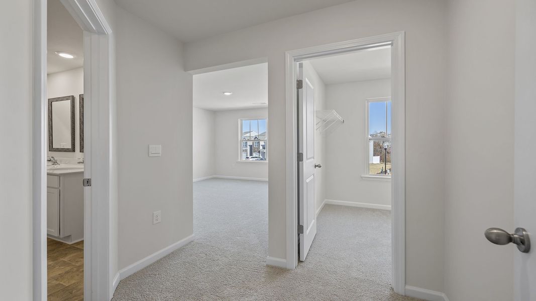 Spacious, unfurnished interior of a new home in Brookside Ridge Townhomes, Greer (Image 20).