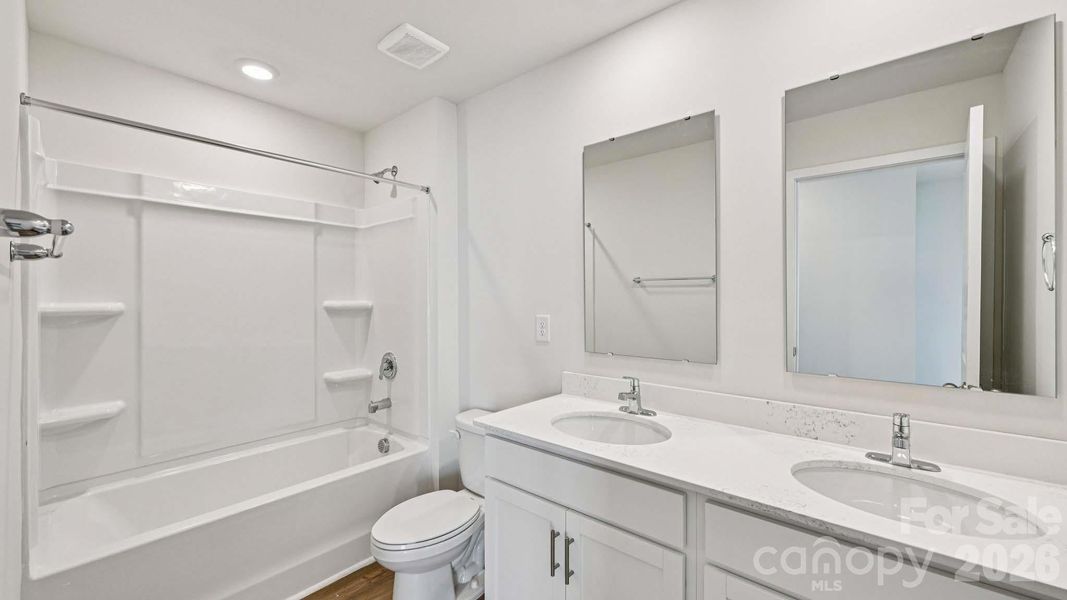 Furnished interior view inside a new home in Clark Creek Landing, Lincolnton (Image 3).