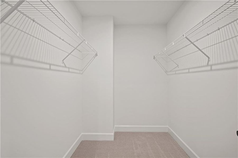 Spacious, unfurnished interior of a new home in Briar Creek, Atlanta (Image 17). Spacious, unfurnished interior of a new home in Briar Creek, Atlanta (Image 17).