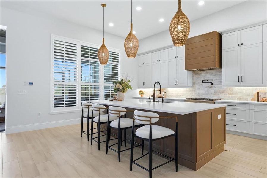 Furnished interior view inside a new home in , Sarasota (Image 5).