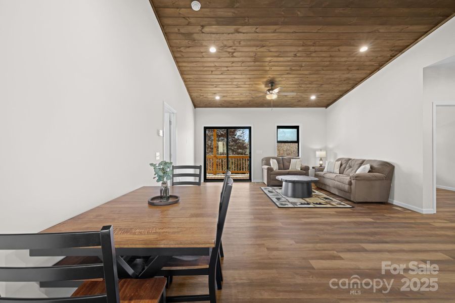 Furnished interior view inside a new home in , Bryson City (Image 5).
