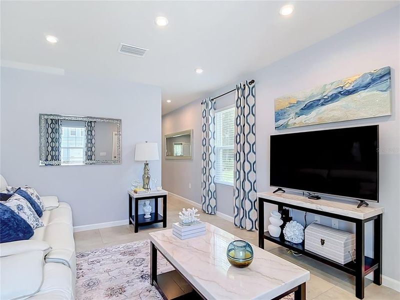 Furnished interior view inside a new home in , New Port Richey (Image 13).