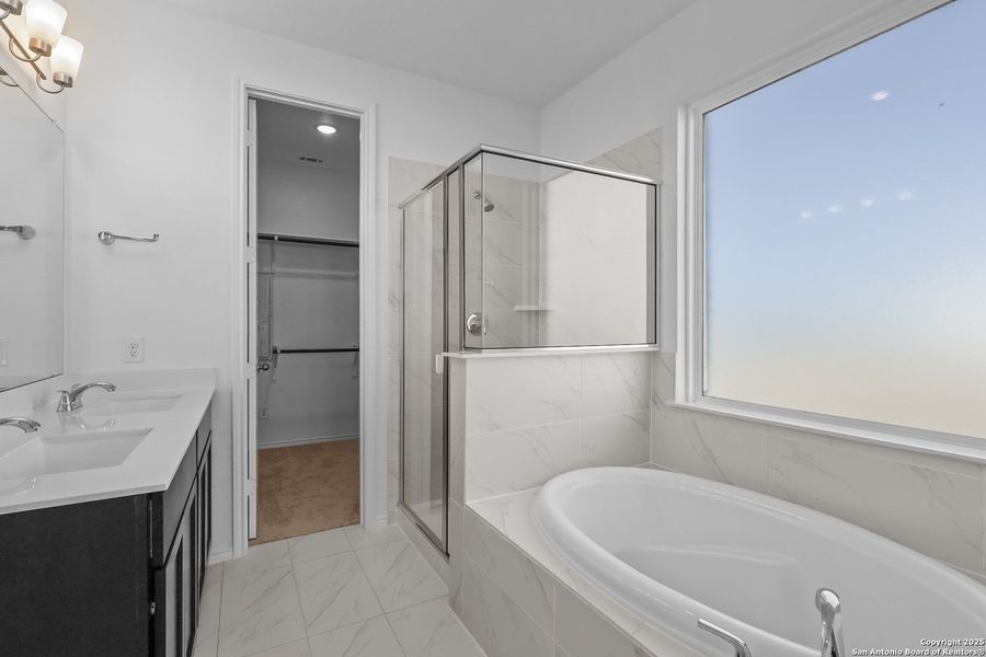 Furnished interior view inside a new home in Davis Ranch, San Antonio (Image 7).