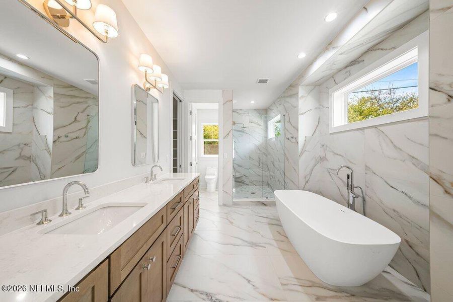 Furnished interior view inside a new home in , Atlantic Beach (Image 19).