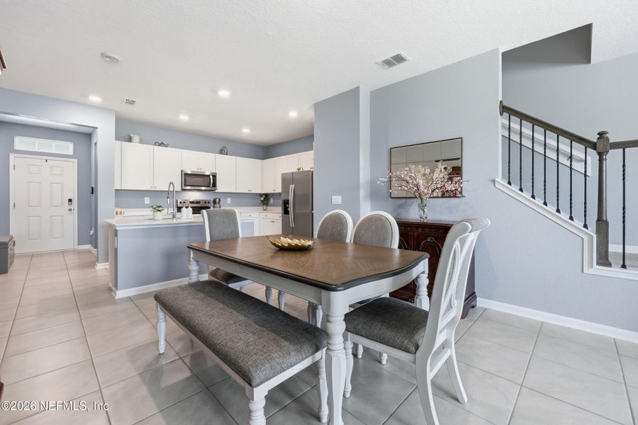 Furnished interior view inside a new home in , St. Augustine (Image 32).