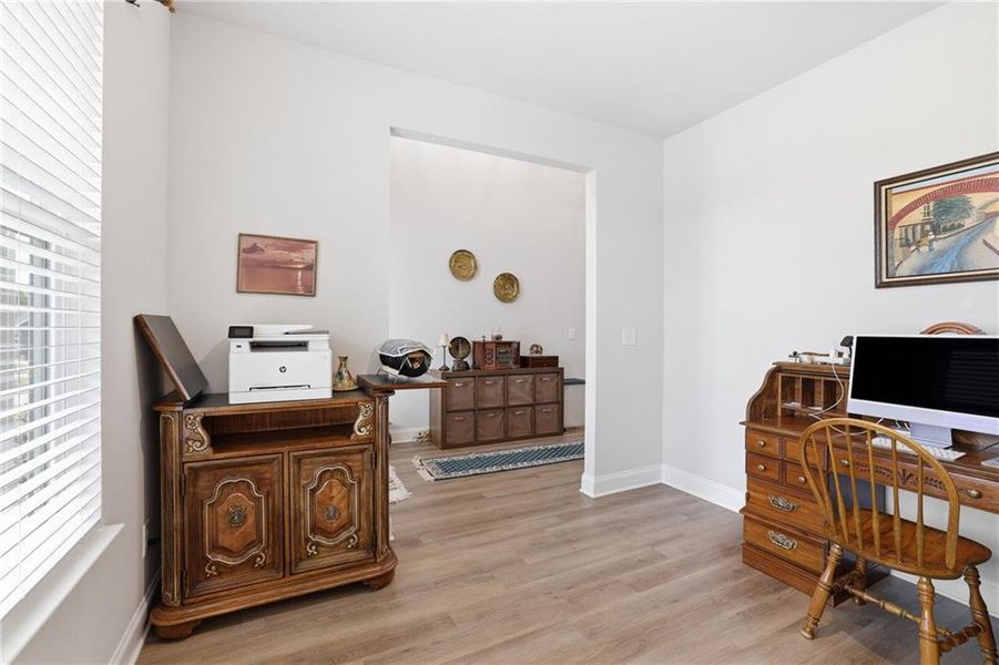 Furnished interior view inside a new home in , Commerce (Image 47).