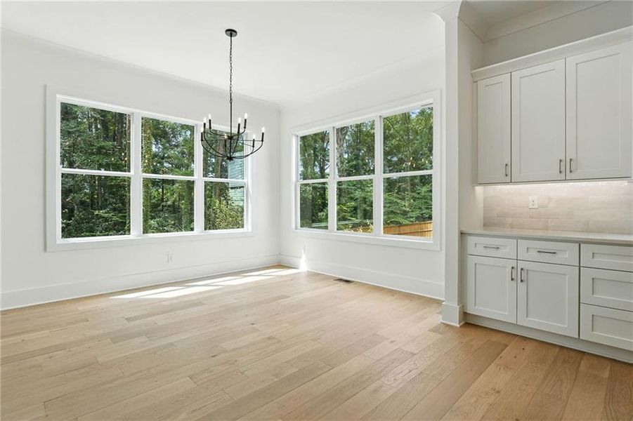 Spacious, unfurnished interior of a new home in , Marietta (Image 32).