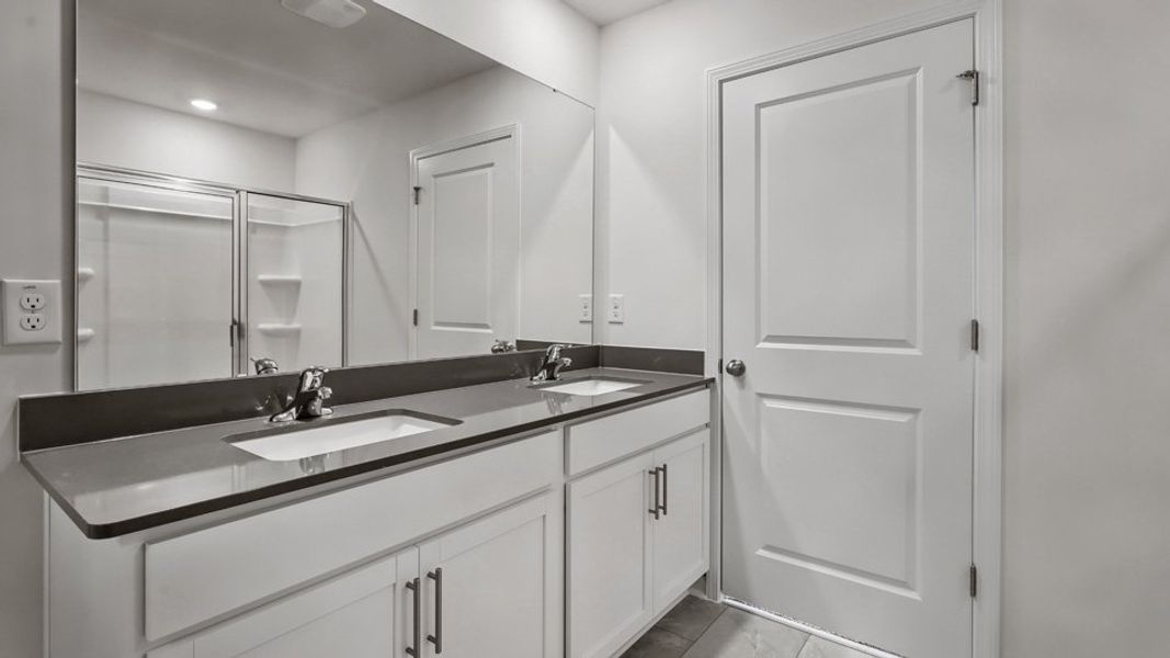 Furnished interior view inside a new home in Ridgewood Farms, Winterville (Image 13). Furnished interior view inside a new home in Ridgewood Farms, Winterville (Image 13).