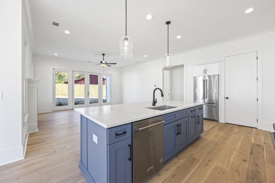 Furnished interior view inside a new home in , Madison (Image 6).