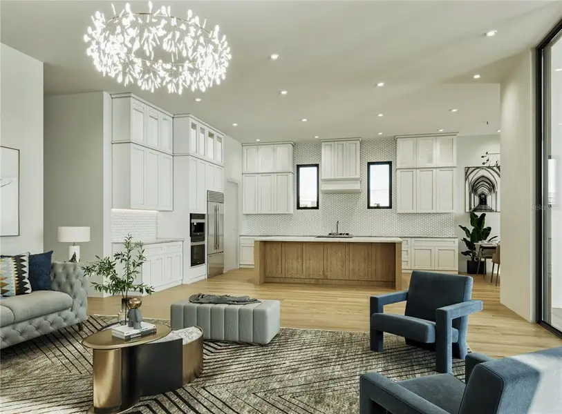 Furnished interior view inside a new home in , Winter Park (Image 5). Furnished interior view inside a new home in , Winter Park (Image 5).