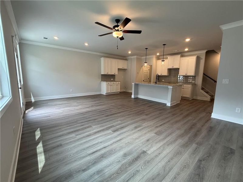 Spacious, unfurnished interior of a new home in The Towns at Auburn Station East, Auburn (Image 28).