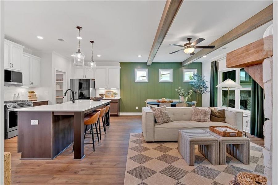 Furnished interior view inside a new home in , Villa Rica (Image 5).