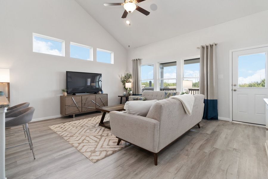 Hunters Ranch Model - Polk - Family Room Hunters Ranch Model - Polk - Family Room