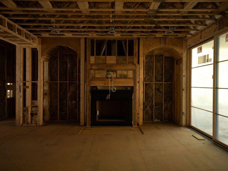 In-progress construction of a new home in Blue Heron Walk, Atlanta, GA (Image 15).