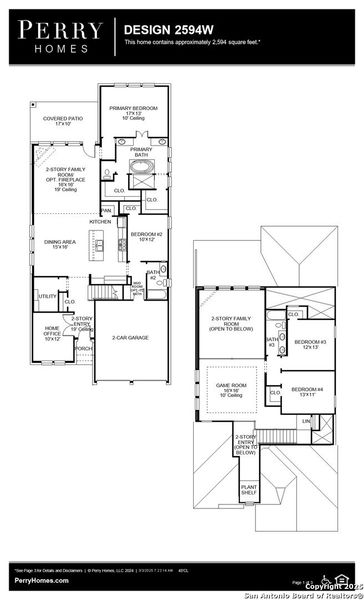 2D floor plan layout of this home in Homestead 55', Cibolo, TX (Image 3). 2D floor plan layout of this home in Homestead 55', Cibolo, TX (Image 3).