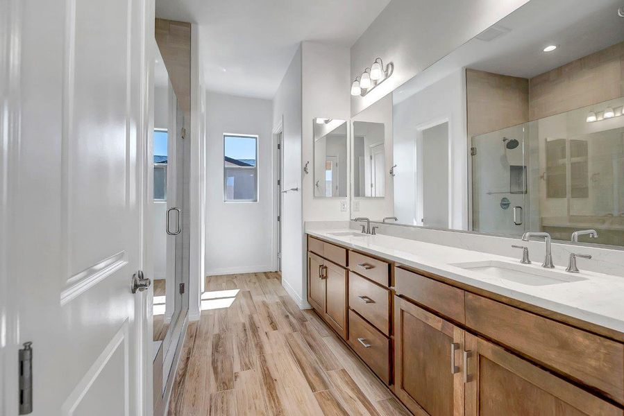 Furnished interior view inside a new home in Horizon at The Dells, Prescott (Image 30).