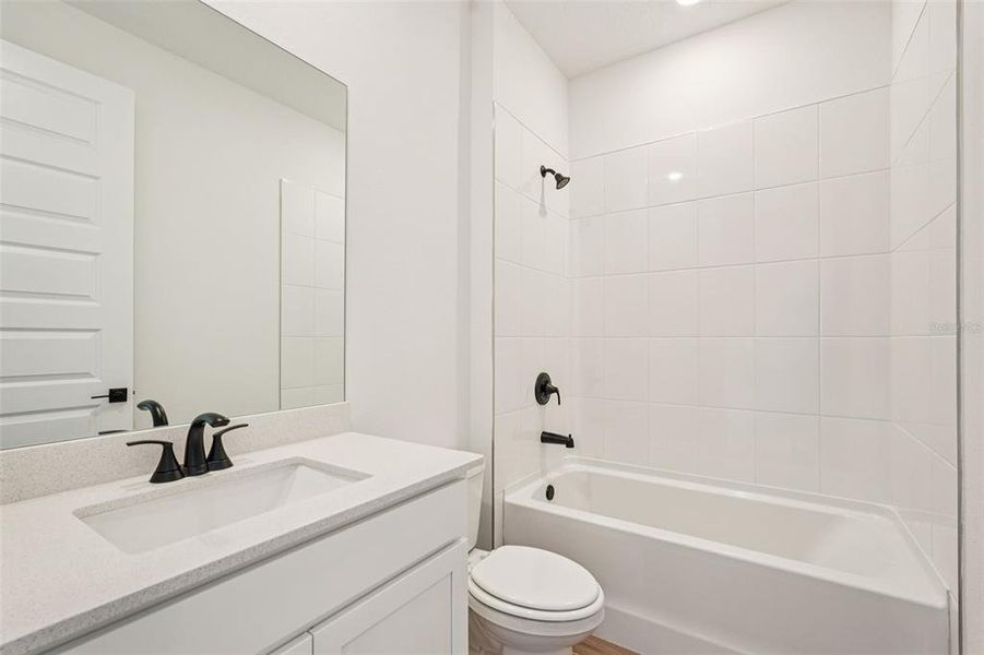 Furnished interior view inside a new home in Oakfield Trails - Signature Series, Parrish (Image 10).