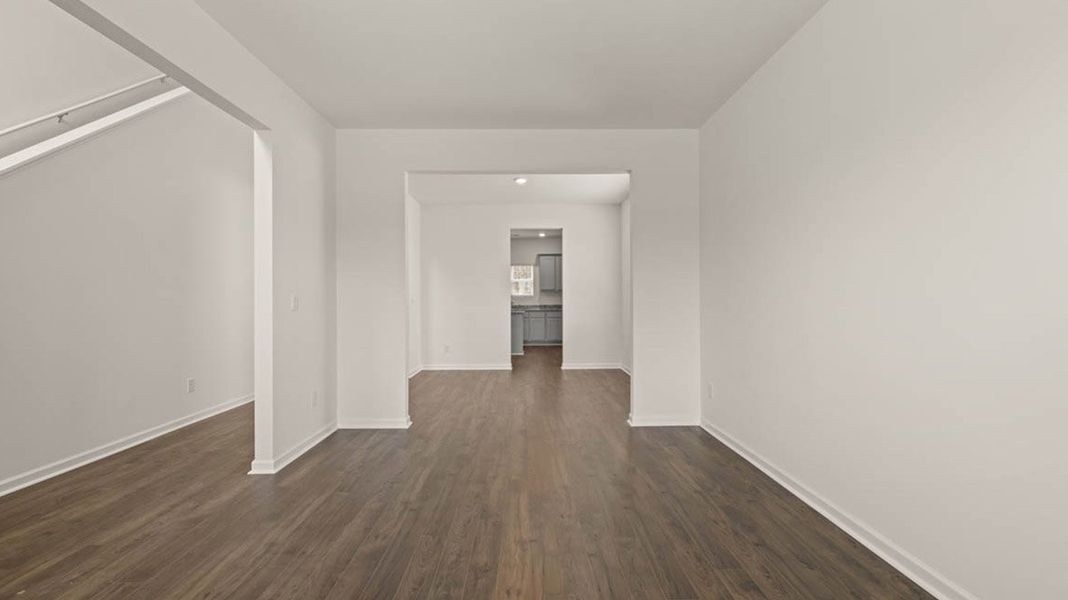 Representative unfurnished interior of a home built from the Packard by D.R. Horton in Evergreen Crossing, Locust Grove (Image 17).