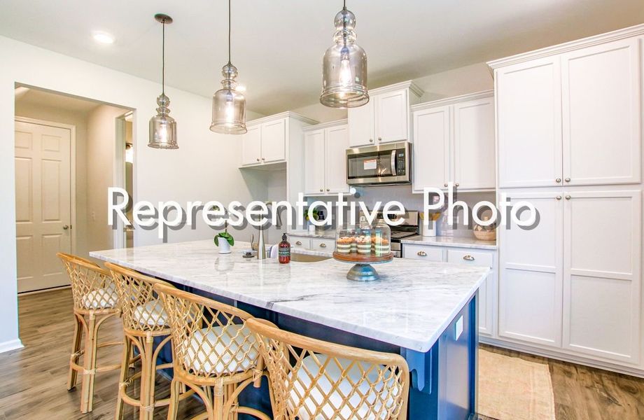 Furnished interior view inside a new home in Homecoming, Ravenel (Image 1). Furnished interior view inside a new home in Homecoming, Ravenel (Image 1).