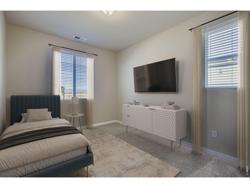Furnished interior view inside a new home in , Fort Collins (Image 14).