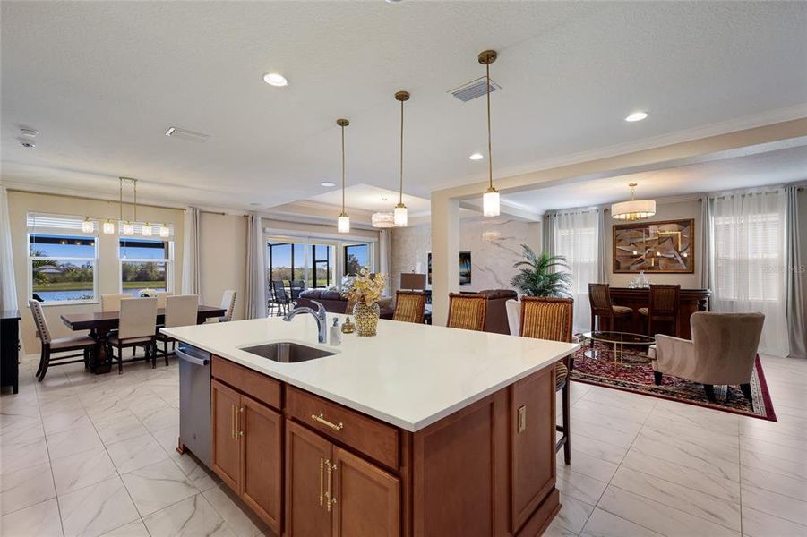 Furnished interior view inside a new home in , Bradenton (Image 60).