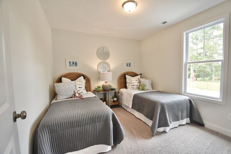 Furnished interior view inside a new home in Parkwood Estates, Leland (Image 12).