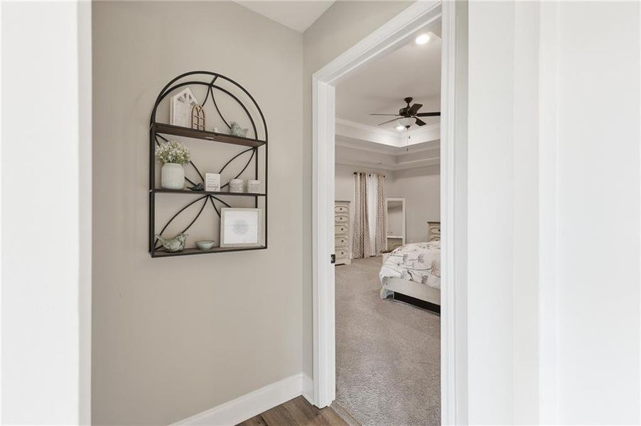Furnished interior view inside a new home in , Winder (Image 16). Furnished interior view inside a new home in , Winder (Image 16).