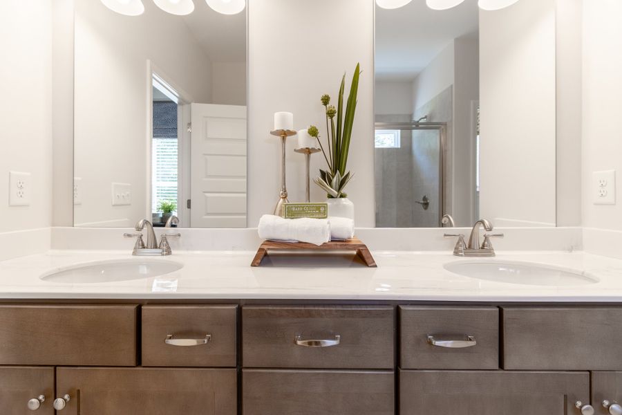 Close-up of interior finishes inside a home in Trellis Park, Hampton (Image 11).