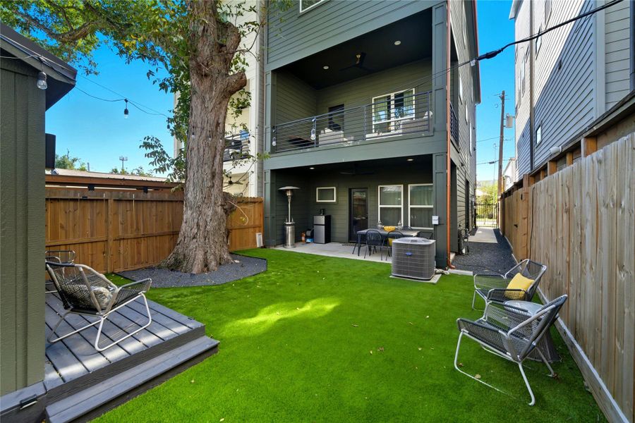 Exterior details and patio area of a home in , Houston (Image 19). Exterior details and patio area of a home in , Houston (Image 19).