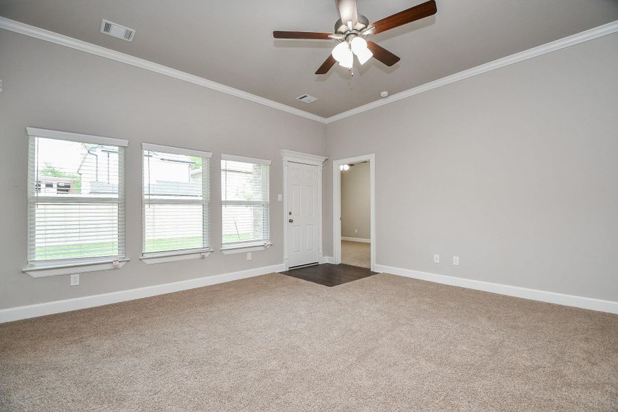 Spacious, unfurnished interior of a new home in , Houston (Image 27). Spacious, unfurnished interior of a new home in , Houston (Image 27).