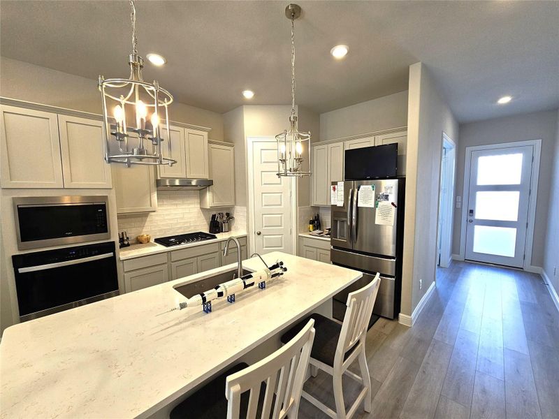 Furnished interior view inside a new home in Kemah Crossing - Luxe Series, Kemah (Image 8).