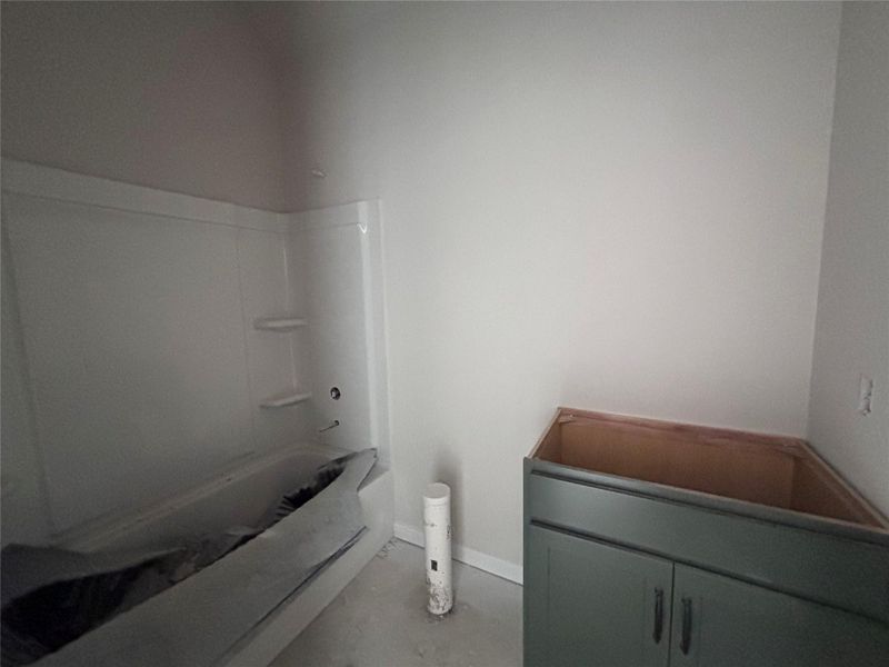 In-progress construction of a new home in The Colony, Bastrop, TX (Image 20).