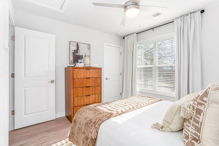 Furnished interior view inside a new home in The Cottages at East Lanier, Fayetteville (Image 16).