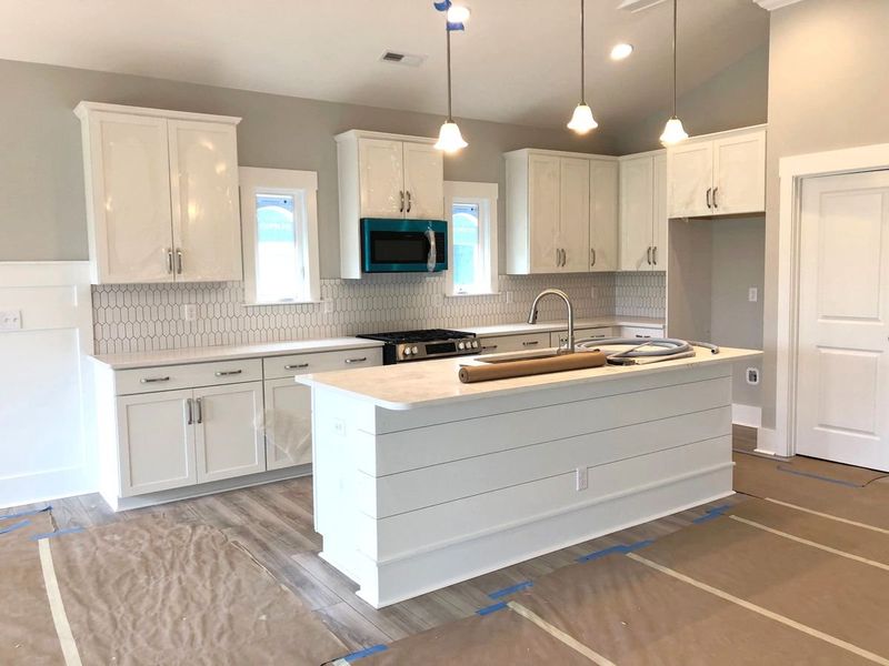 Representative furnished interior of a home built from the Marshall by Bill Clark Homes in Riverside Cove, Wilmington (Image 15).
