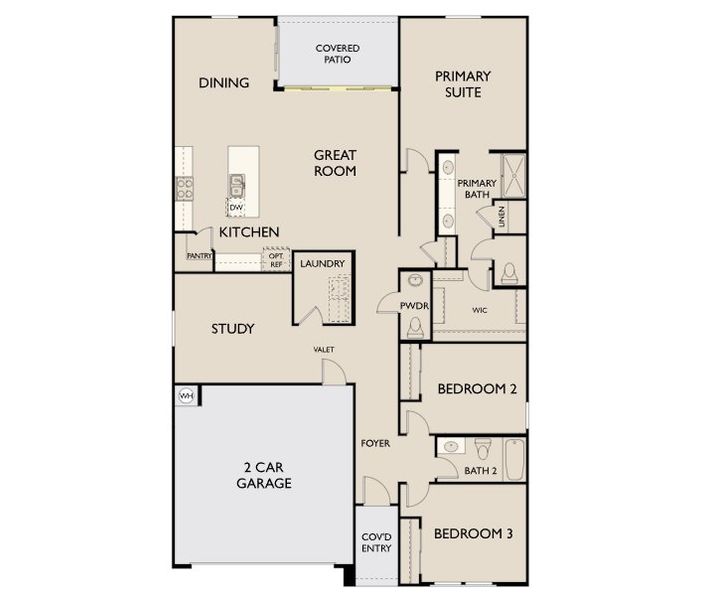 2D floor plan layout of this home in Stonebridge Manor, Waddell, AZ (Image 5). 2D floor plan layout of this home in Stonebridge Manor, Waddell, AZ (Image 5).